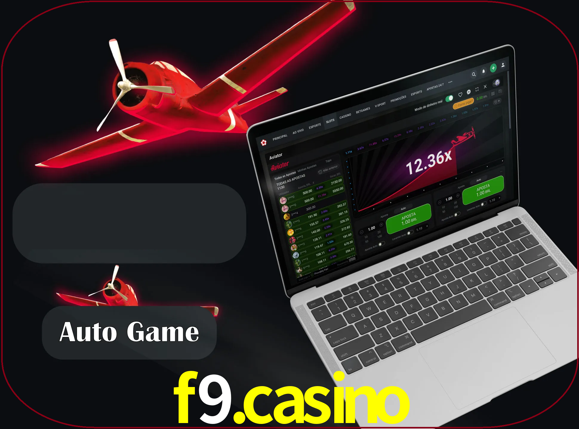 No modo automático, os jogos apostam e sacam seu dinheiro automaticamente.