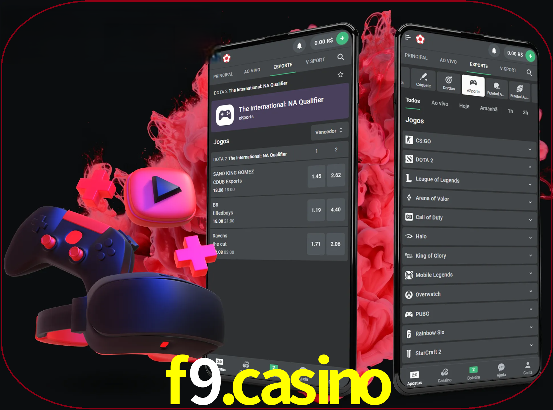 Para ter a aplicação móvel F9.CASINO no seu smartphone, basta descarregar o ficheiro apk e seguir as instruções.