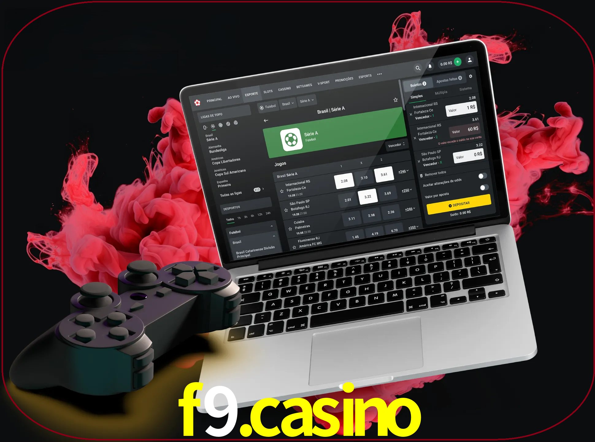 Visite a secção especial de jogos de vídeo em F9.CASINO para descobrir em que jogos pode apostar e ganhar muito dinheiro.